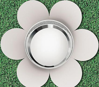 Illustration for article titled Teppan-Style Grill from Onfalos Brings Flower Power to the Yard